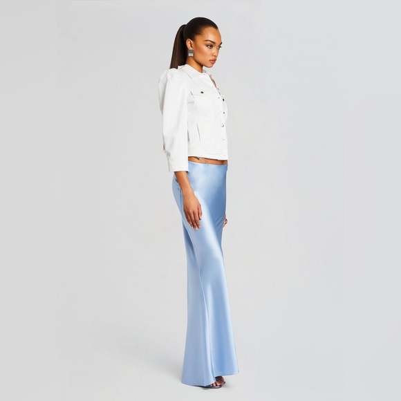 Retrofete Ada White Denim Jacket Womens Size XS - Picture 3 of 12